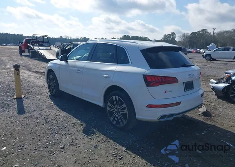 2018 Audi Sq5 3.0T Premium Plus z USA, uszkodzony, nr VIN WA1C4AFY0J2221036